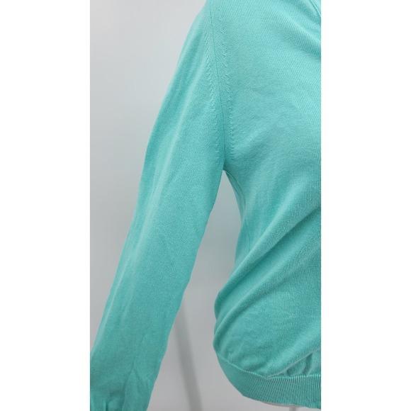 Ralph Lauren Sport Women Preppy Cardigan Large Old Money Tortoiseshell Button - Picture 13 of 13